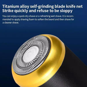 Set 3 in 1 con LOGO Personalizzato Mini Trimmer Ricaricabile Senza Fili per Peli del Naso Macchina per Taglio <span class=keywords><strong>Barba</strong></span> per Uomo Rasoio Elettrico - Product Image 4