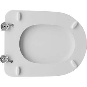 Cubierta para Asiento de Inodoro Azzurra Vaso Dea, Diseño Cuadrado Moderno, Liberación Rápida, PP Urea, Bidés Electrónicos, Accesorio de Baño en Forma de V - Product Image 2