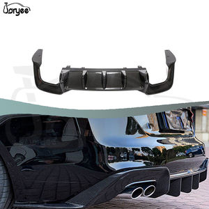 Diffuseur de pare-chocs arrière en fibre de carbone sèche Kit d'échappement Pièces détachées pour <span class=keywords><strong>Audi</strong></span> A5 S-line <span class=keywords><strong>S5</strong></span> 2020 <span class=keywords><strong>2021</strong></span> 2022 Tuning Accessory - Product Image 1