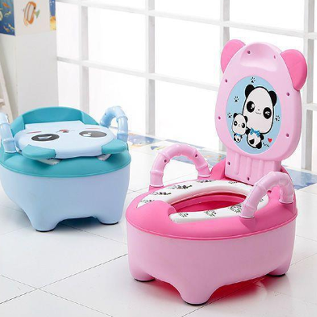 Animal folding children's toilet