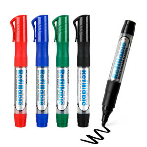 Marqueur effaçable à sec Gxin G-200B en gros, non toxique, grand volume, rechargeable, tableau blanc, logo personnalisé, couleur de la pointe - Product Image 2