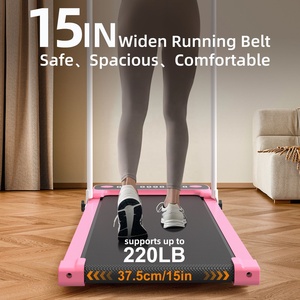 <span class=keywords><strong>Caminadora</strong></span> Eléctrica Plegable Mini <span class=keywords><strong>para</strong></span> Debajo del Escritorio con Pantalla LED, <span class=keywords><strong>Caminadora</strong></span> Portátil de Color Rosa <span class=keywords><strong>para</strong></span> Uso en el Hogar y Gimnasio - Product Image 4