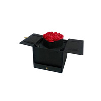 Double Lift Flower Geschenk box Valentinstag Muttertag Schokolade Geschenk box