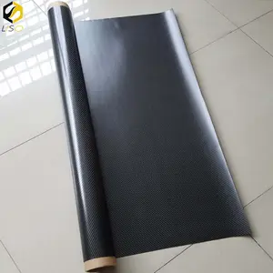 New design 3k plain tpu coated carbon fiber for car seat pu leather fabric with great price