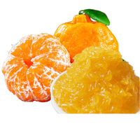 Geconserveerde sinaasappelkorrels 850g 3kg 18kg 27kg Citrusvruchtenpulp Commerciële ingrediënten voor bakkerijen en theewinkels