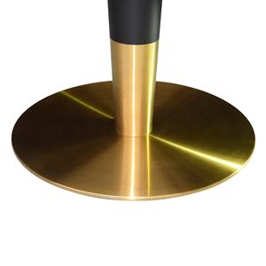 New Contemporary Gold-Plated Restaurant Coffee <b>Table</b> Base with Stainless Steel Legs for Dining - Product Image 4