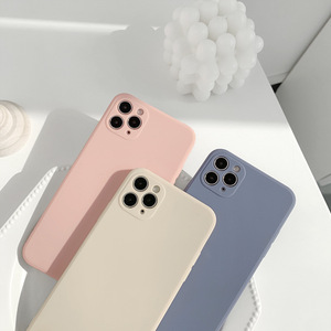 เคสโทรศัพท์ซิลิโคนเหลวเลียนแ<span class=keywords><strong>บ</strong></span><span class=keywords><strong>บ</strong></span>รู<span class=keywords><strong>บิ</strong></span>คคิว<span class=keywords><strong>บ</strong></span>์ ดีไซน์เรีย<span class=keywords><strong>บ</strong></span>ง่าย สำหรับ iPhone 17 Pro,16,13,12,<span class=keywords><strong>11</strong></span>,X,8 - Product Image 1