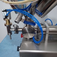 Nouvelle machine de remplissage de pâte de type mélangeur 100-1000 ml, machine de remplissage et de mélange colloïdal à tête unique avec chauffage