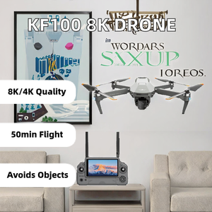 Nouveau drone professionnel KF100 Max avec caméra stabilisée sur cardan 3 axes, 4K HD, portée de 6 km et contrôleur tactile intelligent - Product Image 4