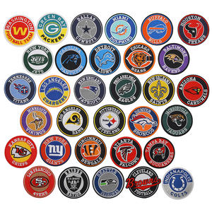 Parches Bordados Personalizados de Fábrica para Béisbol y Fútbol Americano, Parches Termoadhesivos Hechos a Mano para Equipos Deportivos, para Camisetas y <span class=keywords><strong>Gorras</strong></span>, Tela de Sarga - Product Image 1