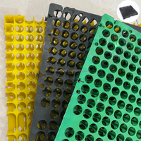Cellule de drainage en HDPE pour applications extérieures, construction et toiture de jardin, hauteur 30 mm, cellule de drainage en HDPE imperméable