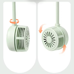 Ventilador de Cuello Plegable, Silencioso, Portátil, Mini, de Una Pieza, con Envío Directo, Recargable, con Rotación de 360 Grados - Product Image 4