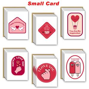 Carte de vœux personnalisée pour la Saint-Valentin, thème colombe et cœur, cartes de joyeux anniversaire, carte de vœux personnalisée pour message personnalisé |   Lui Elle - Product Image 5