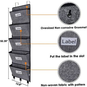 Sturdy Durable Modular Over Door Kitchen <b>Storage</b> Rack Foldable Hang-up Daily Tools for <b>Shoes</b> Garage Jewelry Clothing - Product Image 2