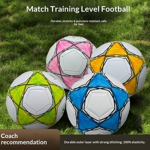 ฟุตบอลเย็บด้วยเครื่องจักร รูปดาวห้าแฉก สีขาวน้ำเงิน เบอร์ <span class=keywords><strong>4</strong></span> เบอร์ 5 สำหรับนักเรียนระดับประถมและมัธยม ขายส่งข้ามพร<span class=keywords><strong>ม</strong></span>แดน - Product Image 4