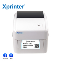 Impresora térmica Xprinter de envío de 4 pulgadas, impresora de envío de etiquetas de código de barras USB
