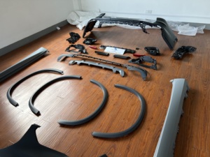 XLstyling auto conversione aggiornamento Kit carrozzeria paraurti per <span class=keywords><strong>BMW</strong></span> <span class=keywords><strong>X5</strong></span> G05 MT M Sport stile paraurti anteriore minigonne laterali paraurti - Product Image 5