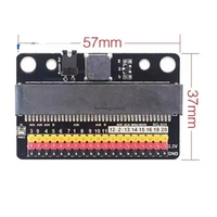 Papan Ekspansi IOBIT Kompatibel dengan microbit V1.0 V2.0 Kit Adaptor Edukasi untuk Proyek Sekolah