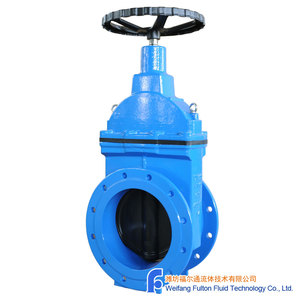 Vanne à opercule en fonte ductile à joint souple avec volant DN300 PN10 GGG40 Certifiée GSK & WRAS EN558 Série 14 F4 DN300 PN10 Design Acc. - Product Image 6