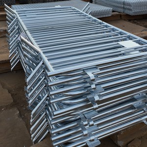 Hot Selling Customized Foldable Galvanized Steel 6 Feet Eco-Friendly Easily Assembled Crowd Control <strong>Barrier</strong> for Activity Use - Product Image 1