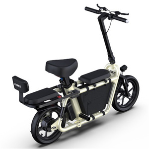 Factory High Quality 36V Ebike 350w Motor Rear Hub Motor City <b>Road</b> Bike for Adults with <b>Back</b> Seat - Product Image 1