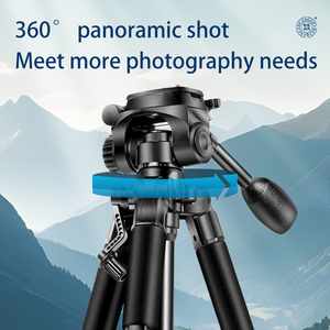 QZSD-Q111L 170CM fotoğraf standı alüminyum kamera tripodu montaj dijital ve standı taşınabilir kamera tripodu - Product Image 4
