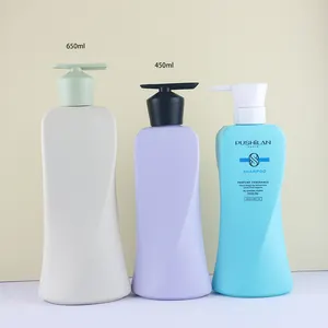 Werksverkauf Kunststoff-Shampoo flaschen verpackung mit großer Kapazität 600ml 650ml 800ml 900ml