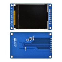 Modul Layar LCD TFT Warna 1.44/1.8/2.0/2.2/2.4/2.8 Inci, Penggerak ST7735 ILI9225 ILI9341, Antarmuka SPI, Papan Layar
