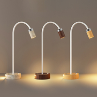 Lampu Meja LED Sensor Gerak Modern Nirkabel Magnetik DIY Dapat Disesuaikan Lampu Malam USB Isi Ulang Sentuh untuk Rumah