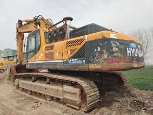 Excavatrice d'occasion Hyundai R485 48 tonnes, hydraulique sur chenilles, bon état, en stock, vente chaude - Product Image 2
