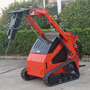 Diesel/điện Skid chỉ đạo theo dõi loader & file đính kèm (mulcher, vật lộn, khoan, lốp xe, backhoe) để bán - Product Image 2