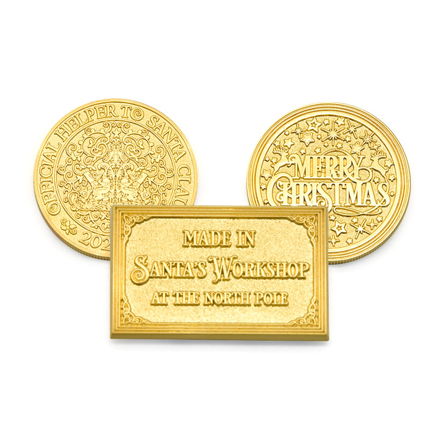 2022 Gold Plated Commemorative Coin Custom 3d Souvenir Coin
