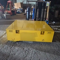 Carro de Transporte Elevador y Bajador para Taller y Almacén, Plataforma Plana Eléctrica con Control Remoto Inalámbrico de Giro Cero 360°, Suministro del Fabricante