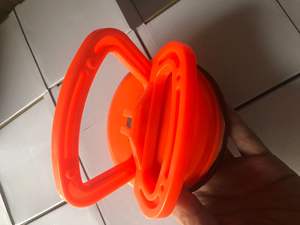 Sollevatore a <span class=keywords><strong>Ventosa</strong></span> Singola Rosso in Plastica per Piastrelle, Pavimenti, Lastre e Vetro - Product Image 6