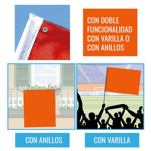 Bandera <span class=keywords><strong>de</strong></span> la ciudad <span class=keywords><strong>de</strong></span> <span class=keywords><strong>Navarra</strong></span> personalizada, producto promocional, entrega rápida, bandera española 100% poliéster para ondear y pancarta - Product Image 3