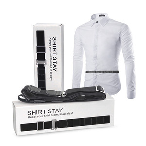 Ceinture de maintien de chemise pour homme et femme, élastique réglable, antidérapante, pour maintenir la chemise bien ajustée, sangle de maintien de chemise avec verrouillage - Product Image 6