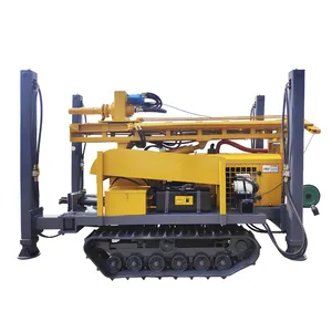 Nhà máy nóng bán Crawler nước giếng khoan Giàn Khoan 200m Độ sâu sâu giếng khoan Giàn Khoan giếng khoan máy