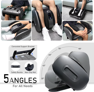 <span class=keywords><strong>2025</strong></span> superventas Shiatsu amasado rodante vibración calefacción pie pantorrilla tobillo pierna masajeador con Control de sincronización 1 año de garantía - Product Image 4