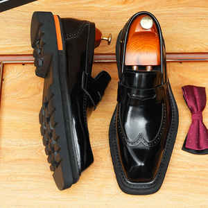 Nouvelles chaussures pour hommes haut de gamme, légères et respirantes, tendance et polyvalentes, adaptées aux tenues professionnelles et décontractées, chaussures derby - Product Image 6