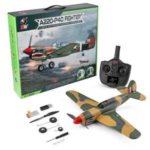 <span class=keywords><strong>Avion</strong></span> RC Wltoys A220-<span class=keywords><strong>P40</strong></span> 2.4G 4CH, modèle d'<span class=keywords><strong>avion</strong></span> de combat camouflage en mousse EPP RTF avec gyroscope 6 axes - Product Image 1