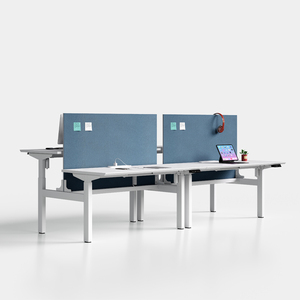 <span class=keywords><strong>Bureau</strong></span> de travail moderne réglable en hauteur avec système de levage électrique, poste de travail vertical avec station de levage pour ordinateur - Product Image 3