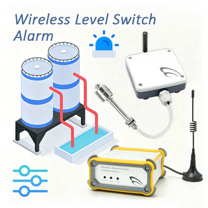 Alarma inalámbrica de nivel de líquido para tanque con interruptor de flotador, compatible con máx. Alarma inalámbrica de nivel de agua con interruptor de 64 niveles - Product Image 2
