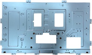 Precision Custom SGCC 1.6mm Hot-dip Galvanized Sheet <b>Metal</b> Stamping LED <b>Screens</b> Instrument <b>Panels</b> TM547-N75 LCD <b>Screen</b> Support - Product Image 4