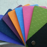 Vente en gros, logo personnalisé, ensemble de Pilates recyclé portable, tapis de yoga en TPE écologique avec ligne de corps