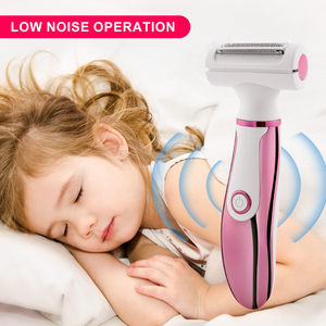 T20 4 en 1, machine d'épilation électrique pour femmes, machine d'épilation du visage, tondeuse à sourcils, faible bruit, rechargeable par USB - Product Image 6