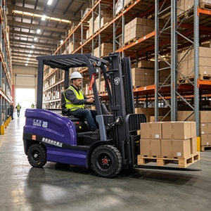 ISO OEM Factory for Indoor Outdoor <strong>Warehouse</strong> Pallet Stacking Loading Unloading 2 3 Ton 4M 5M 6M Lifting Height Electric Forklift - Product Image 4