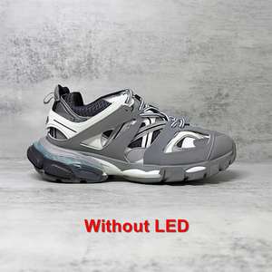 Baskets de luxe pour femmes, plateforme Triple 3.0, style rétro, baskets de sport pour hommes, chaussures de course décontractées pour couples, noires - Product Image 4