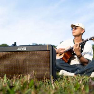 JOYO AC20s40s per l'altoparlante Bluetooth per <span class=keywords><strong>Live</strong></span> Streaming di musica Folk portatile chitarra acustica che suona strumento musicale accessorio - Product Image 6