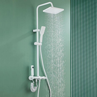 Vente en gros Ensemble thermostatique multifonctionnel pour salle de bain douche affichage numérique LED pluie pour salle de bain douche