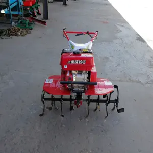 Mesin bajak daya putar Mini 7HP daya bensin untuk penggunaan rumahan